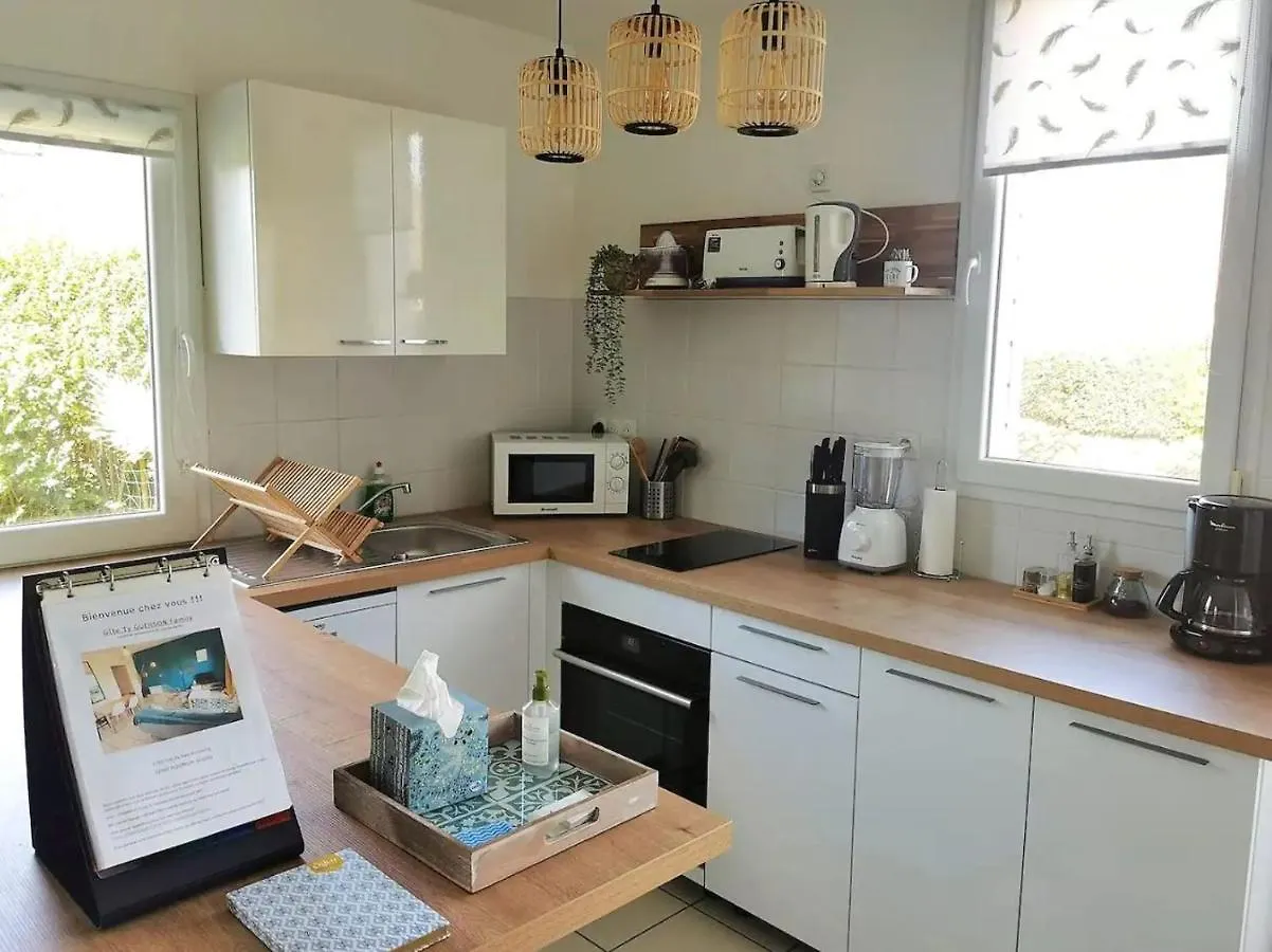 Ty Guerson Family - Maison Plain Pied - 2 Chambres - Jardin - Famille - Plage A 10 Min Voiture Pleumeur-Bodou Holiday home