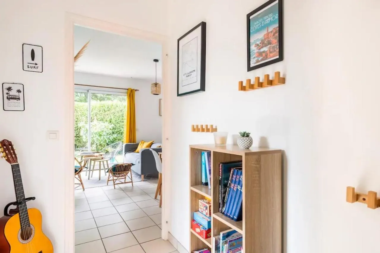 Ty Guerson Family - Maison Plain Pied - 2 Chambres - Jardin - Famille - Plage A 10 Min Voiture Pleumeur-Bodou 0*,
